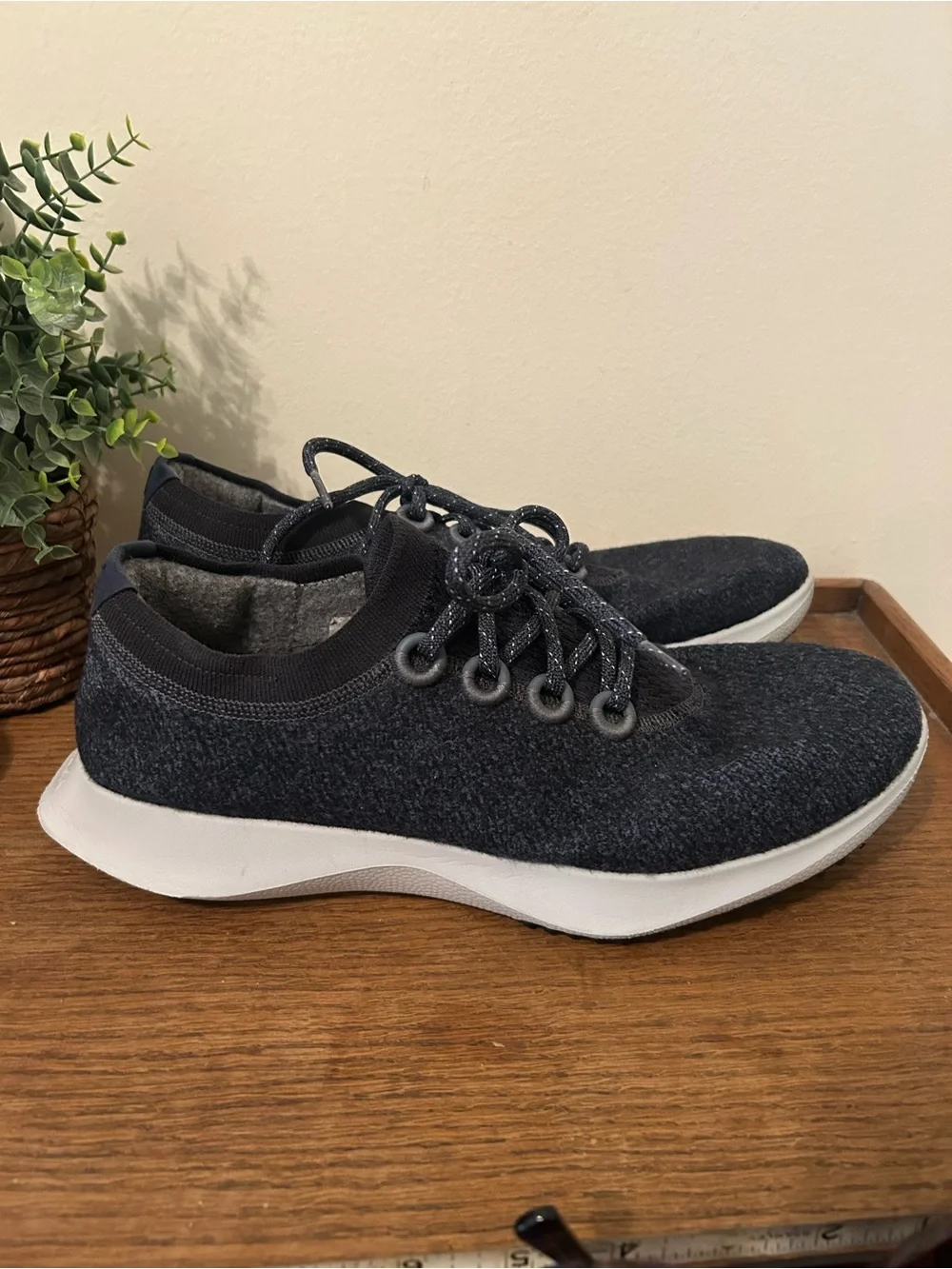 Allbirds Wool Dasher Mizzle Shoes Men's Size 13 Running Sneakers Blue